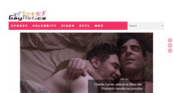 Desktop Screenshot of gaynet.cz